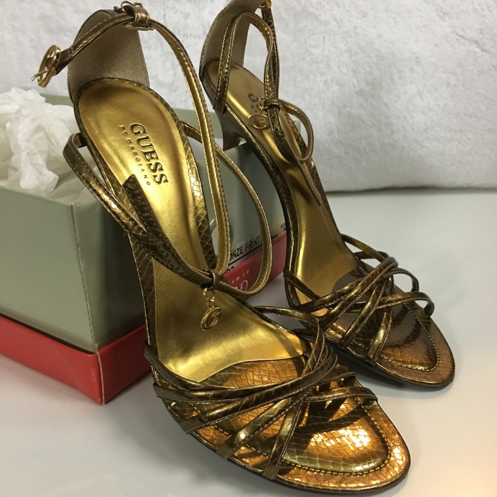 Guess Marciano bronze shoes-Excellent condition